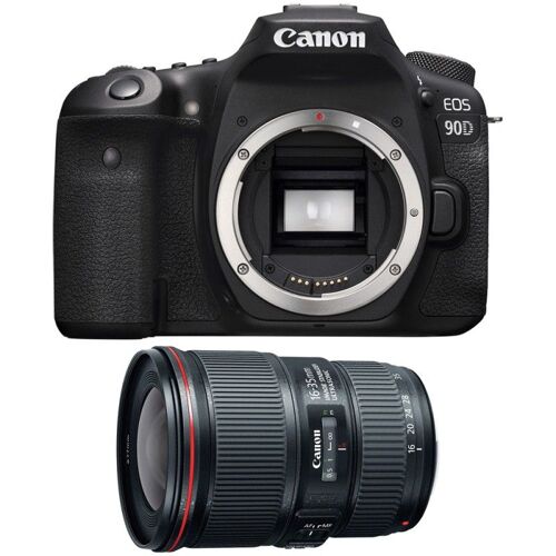 Canon EOS 90D + EF 16–35 mm f/4L IS USM | 2 Jahre Garantie