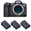 Canon EOS R5 (ohne Objektiv) + 3 Canon LP-E6NH