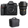 Nikon D850 + 14–24 mm f/2,8G ED + Tasche | 2 Jahre Garantie