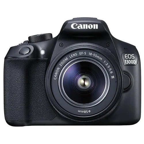 Canon EOS 1300D + EF-S 18-55mm DC III Spiegelreflexkamera 18 MP, WLAN, NFC