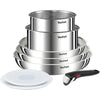 Tefal Ingenio Emotion Kochgeschirr-Set 8-teilig Edelstahl Induktion L8968S04